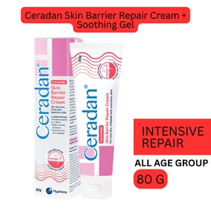Ceradan Skin Barrier Repair Cream 80g Eczema Dry Sensitive Skin Relief Moisturzr - Picture 1 of 11
