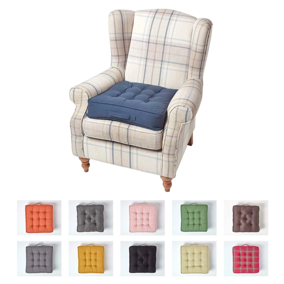 Armchair Booster Cushion Seat Pad Floor Chair Riser Cushion for Elderly Adults - Image 1 of 1