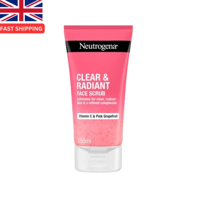 Neutrogena Clear & Radiant Face Scrub 150ml - Image 1 of 4