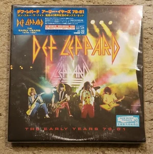DEF LEPPARD - The Early Years 79-81 - Japan SHM 5 CD Box Set - UICY-79064/8 - Imagen 1 de 1