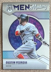 2022 Panini Mosaic Men of Mastery Dustin Pedroia Boston Red Sox #MM-15 - Picture 1 of 2