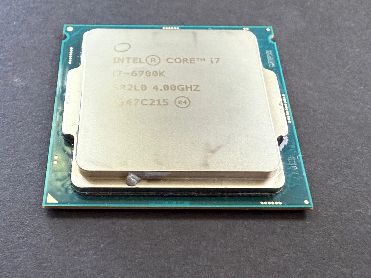 Intel Core i7-6700K Processor Model Computer Processors (CPUs) for