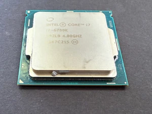 Intel Core i7-6700K 4.0 GHz 6th Gen Quad Core Desktop CPU SR2L0 + Fan kit - Picture 1 of 4