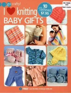 I LOVE KNITTING BABY GIFTS 10 BEAUTIFUL DESIGNS - Picture 1 of 2
