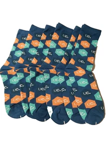 6 Unbranded Design Graphic Socks Unisex One Size Fits All With Free Shipping - Picture 1 of 2