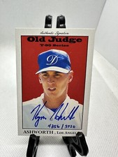 1995 Signature Rookies Old Judge Signatures #2 Kym Ashworth 4356/5750