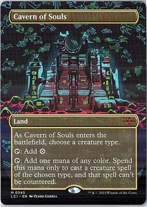 Cavern of Souls () (Borderless) M The Lost Caverns of Ixalan 345 Near Mint - Picture 1 of 1