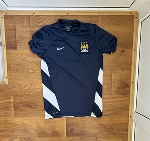 Camiseta de fútbol vintage Nike Manchester City 2013 camiseta de fútbol de entrenamiento talla M - Imagen 1 de 7