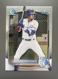 2025 Bowman Chrome Prospects Jhonayker Ugarte Kansas City Royals #BCP-123 - Picture 1 of 2