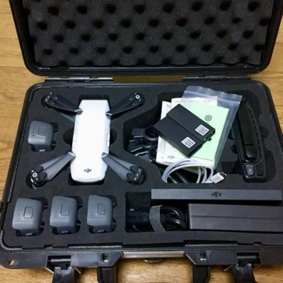 Dji Spark Fly More Combo Alpine White Drone Compact Quadcopter With Camera Gps - Image 1 of 4