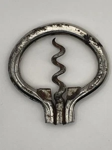Small German Folding Now Corkscrew With Cap Lifter Wings Marked DRGM - Picture 1 of 4