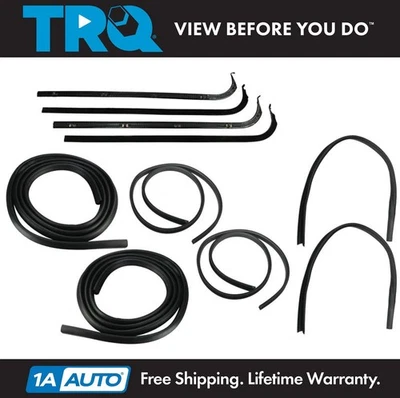 Kit de sellado de resistencia para puerta TRQ para Ford F-100 F-250 F-350 1967-1970 Foto 1 de 4