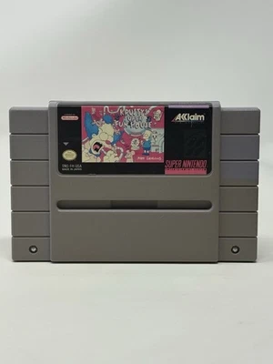 Refurbished Krusty's Super Fun House Super Nintendo System SNES Authentic Tested - Image 1 of 4