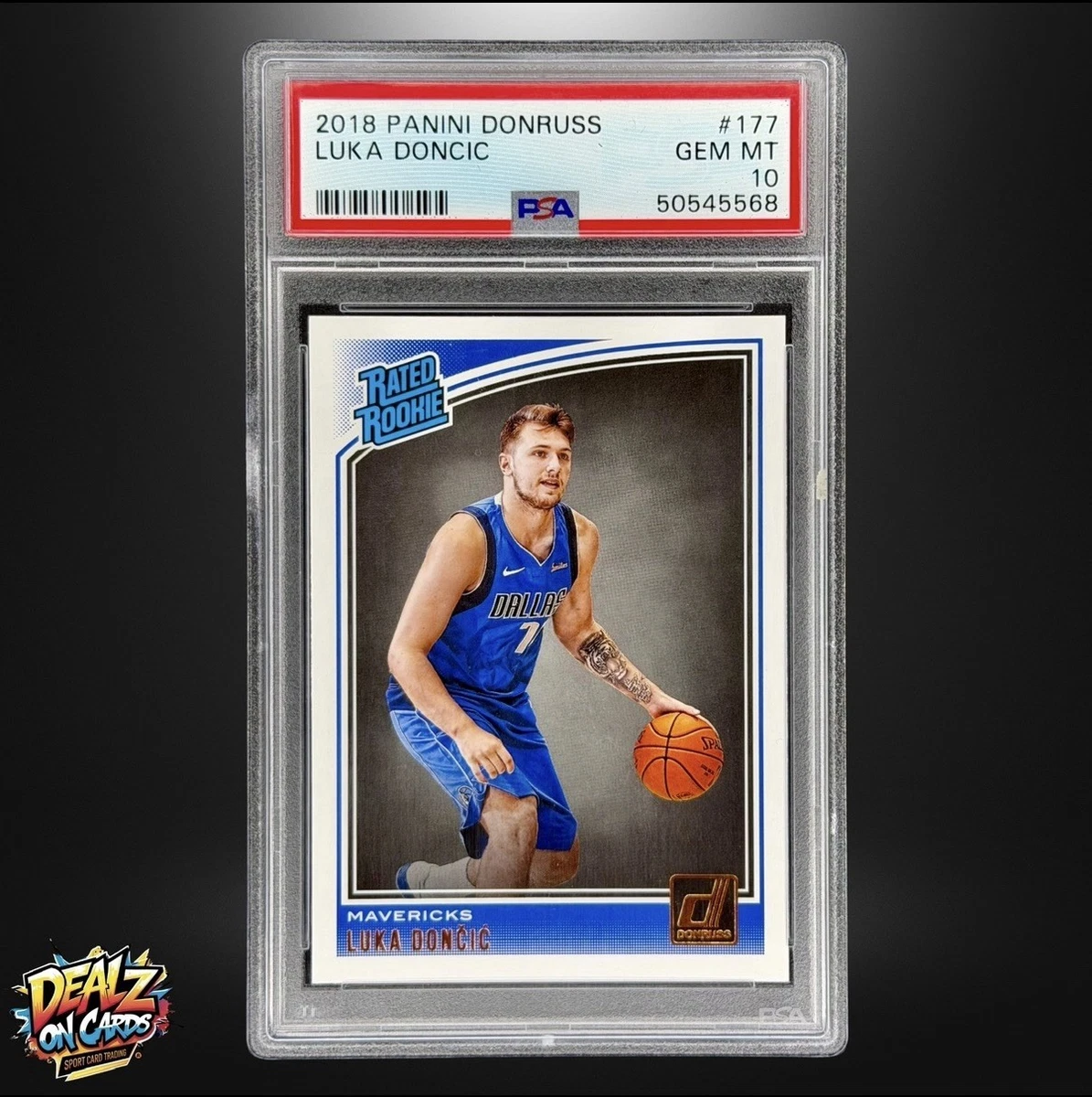 Luka Dončić Professional Sports Authenticator (PSA) Basketball