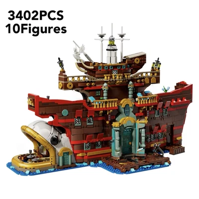 Bloc de construction one piece restaurant barratie 1:1 Moc - Immagine 1 di 3