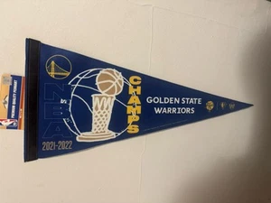 GOLDEN STATE WARRIORS 2022 NBA FINALS CHAMPIONS PREMIUM PENNANT 12"X30" BANNER - Picture 1 of 1