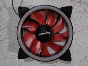 BGears b-DualRing 120mm 30 Red LED fan with 101 CFM at 2000 RPM - Bild 1 von 9