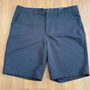 Johnnie-O Mulligan Shorts Herren 38 schwarz Vorbereitung Performance Golf 9" Schrittlänge Stretch - Bild 1 von 12