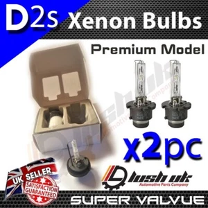 X2pc D2S BI XENÓN BOMBILLA DE DESCARGA DE GAS VIDRIO DE CUARZO STOCK REINO UNIDO 43K 6K - Imagen 1 de 1