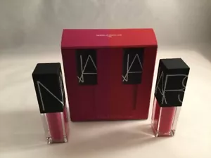 NARS Velvet Lip Glide Duo Shade Immoral/Burning Love 1169 Set New In Box - Picture 1 of 2