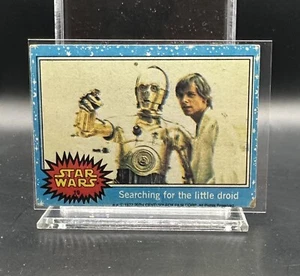 1977 Topps Star Wars #19 Searching for the Little Droid See-Threepio C-3PO Jedi - Picture 1 of 2