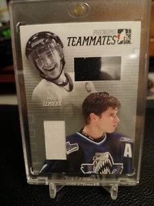 2008 IN THE GAME MARIO LEMUEUX/SIDNEY CROSBY TEAMMATES - Picture 1 of 2