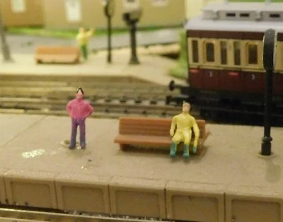 BONN-BAD-GODESBERG 20 Leute, Reisende, Figuren, Personen Spur N