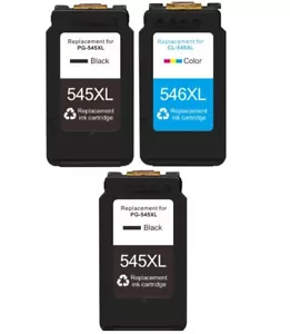 Cartouches compatibles Canon Pixma MG2550 MG2550S MG2555 MG2555S MG2900 545XL - Zdjęcie 1 z 8