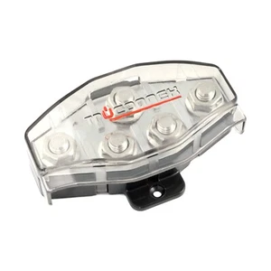 TruConnex TC4GB-4 (1) In (4) Out Power/Ground Car Audio Distribution Block - Picture 1 of 4