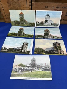7 postales del siglo 1915 Iglesia de Santa Ana por el mar Kennebunkport, yo - Episcopal - Imagen 1 de 13