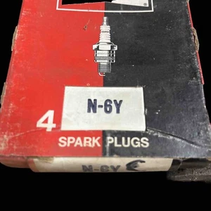 Bujías Champion N-6Y de nuevo de lote antiguo. Ferrari, Alfa Romeo, Audi, Porsche... paquete de 4 etc. - Imagen 1 de 2