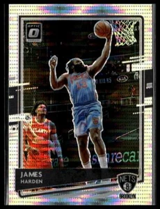 James Harden 2020-21 Donruss Optic Silver Pulsar #134 Brooklyn Nets - Picture 1 of 2