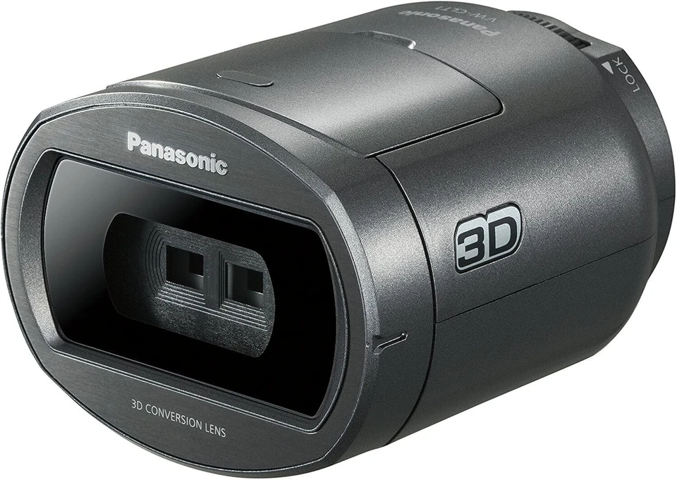 Panasonic VW-CLT1-H 3D Conversion Lens for Camcorder Metallic grey Japan - Image 1 of 1