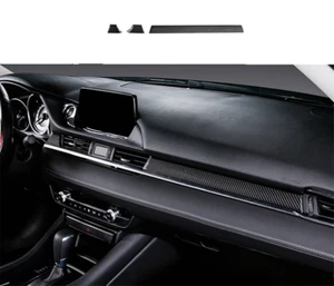 For Mazda 6 Atenza 2018-2021 Carbon Fiber Console Dashboard Stripe Cover Trim - Bild 1 von 5