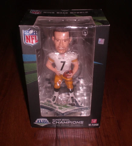 STEELERS BEN ROETHLISBRGER SUPERBOWL XLIII 43 RING BOBBLEHEAD Cover