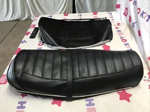 HONDA CL350K1 SEAT COVER CL350 K1 SCRAMBLER 350 SEAT COVER 1969 + STRAP (H*-73) - Picture 1 of 12