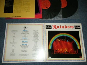 RAINBOW Japan 1977 MWZ2-8103/4 NM 2-LP+Booklet ON STAGE - Imagen 1 de 12