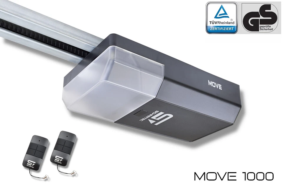 Schartec Garagentorantrieb Move 1000 mit Schiene und 2 x Handsender - Torantrieb - Bild 1 von 4