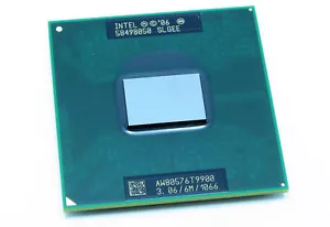 Intel Core 2 Duo T9900 SLGEE 3.06GHz 6M 1066MHz Dual-Core Processor Sockel-P CPU - Picture 1 of 1