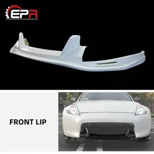 For Nissan 09-12 Zenki 370Z Z34 TS Style FRP Front Bumper Lip Splitter Bodykits - Picture 1 of 12