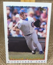 1995 Topps Frank Castillo Baseball Card #358 Chicago Cubs FREE S&H