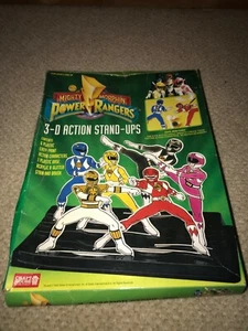 *NUEVO* Stand-Ups de acción 3D Power Rangers Craft House - Saban (1994) - Imagen 1 de 6
