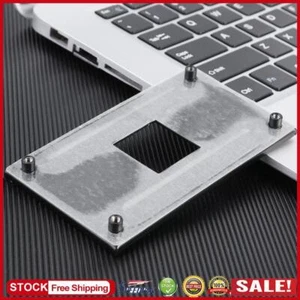 UK PC Motherboard CPU Cooler Mounting Bracket Metal Back Plate for AMD AM4 Socke - Photo 1/7