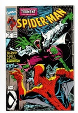 SPIDER-MAN #2 - MARVEL COMICS - SEP. 1990 - TODD McFARLANE - LIZARD - TORMENT