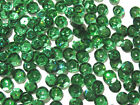 Vert émeraude - paillettes de coupe aurora boréale Medley artisanale 6 mm 