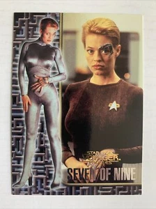1998 Star Trek Voyager Profiles SEVEN OF NINE Duty Assignment III #9 of 9 Annika - Picture 1 of 2