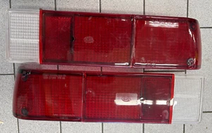 Porsche 914 rear USA red tail light lens set new seconds 91463193940 91463193911 - Picture 1 of 2