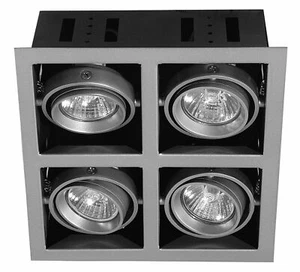  Paulmann Premium Einbauleuchten Set Cardano 4x50W 230V GU10 51mm Titan/Metall - Bild 1 von 2