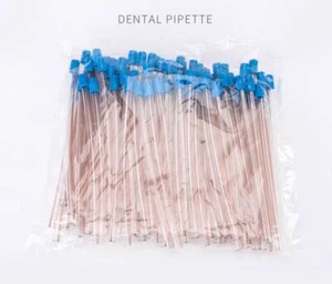 100 Stck. Dental Einweg Speichel Auswerfer Mundpflege Werkzeug Zahnmaterialien Staubsauger - Bild 1 von 1