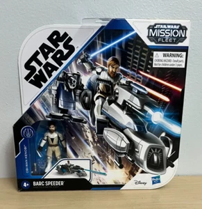 Hasbro Star Wars Mission Fleet BARC Speeder with Obi-Wan Kenobi New Sealed - Picture 1 of 2
